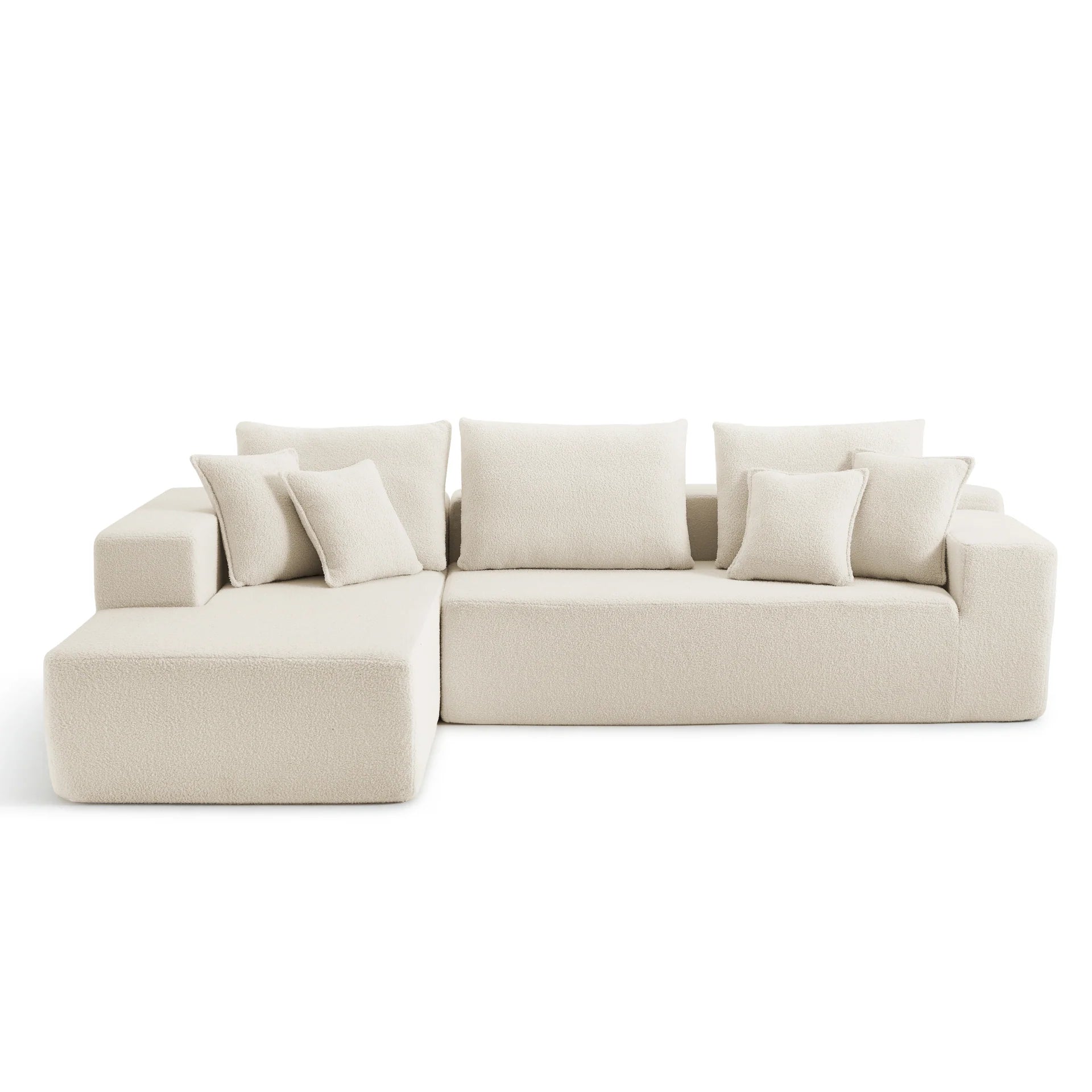 <tc>The growing sofa</tc> Aran in Boucle - Linnen